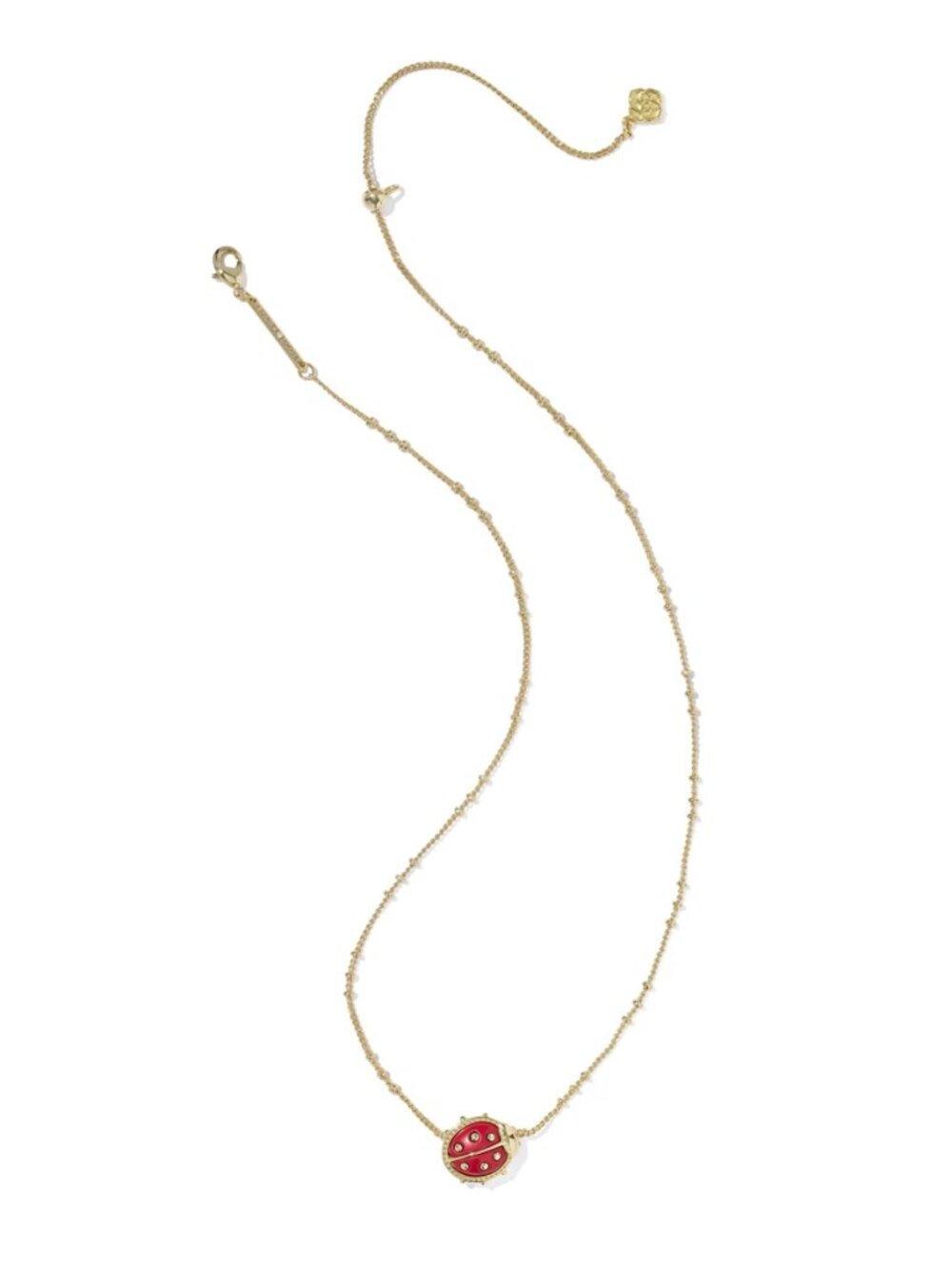 Kendra Scott x Ladybug Gold Short Pendant Necklace - Picture 2 of 2